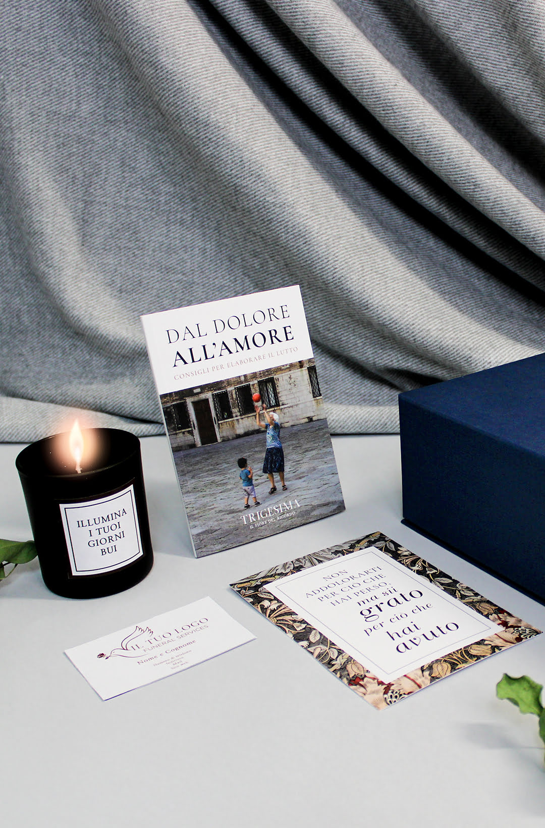 Il fiore eterno: ricordo del funerale e dei propri cari defunti