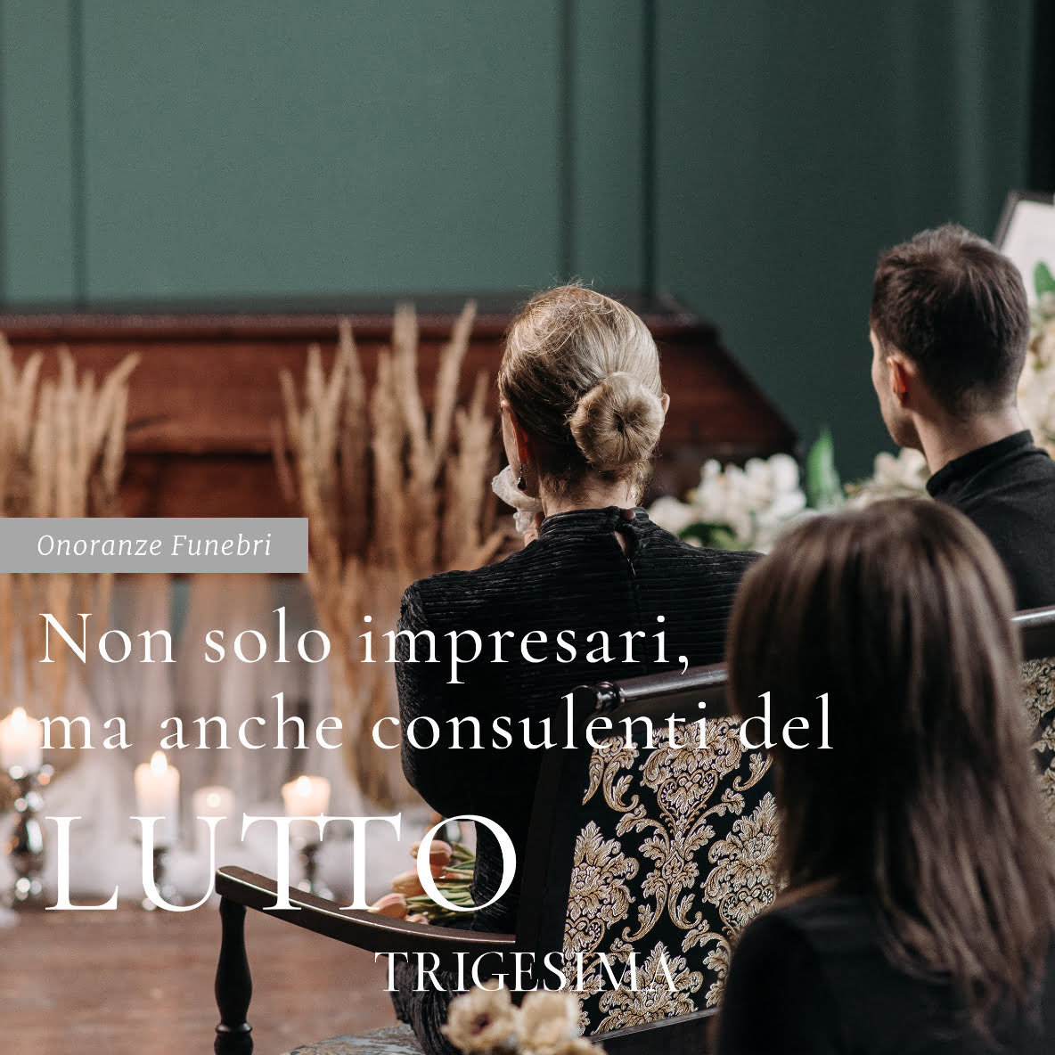 Non solo impresari, ma anche consulenti del lutto